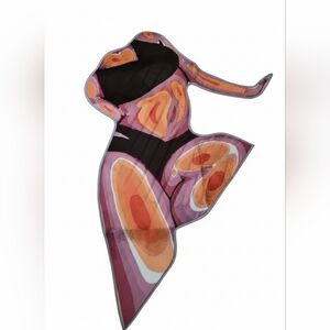 Abstract Multicolor Rug